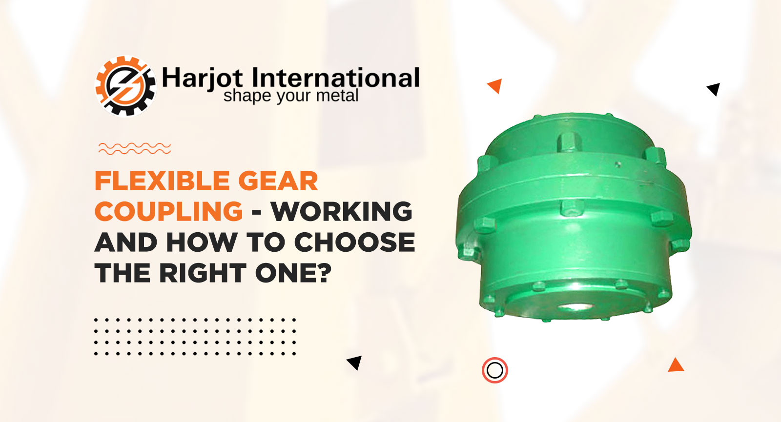 Flexible Gear Coupling, Steel Rolling Plant