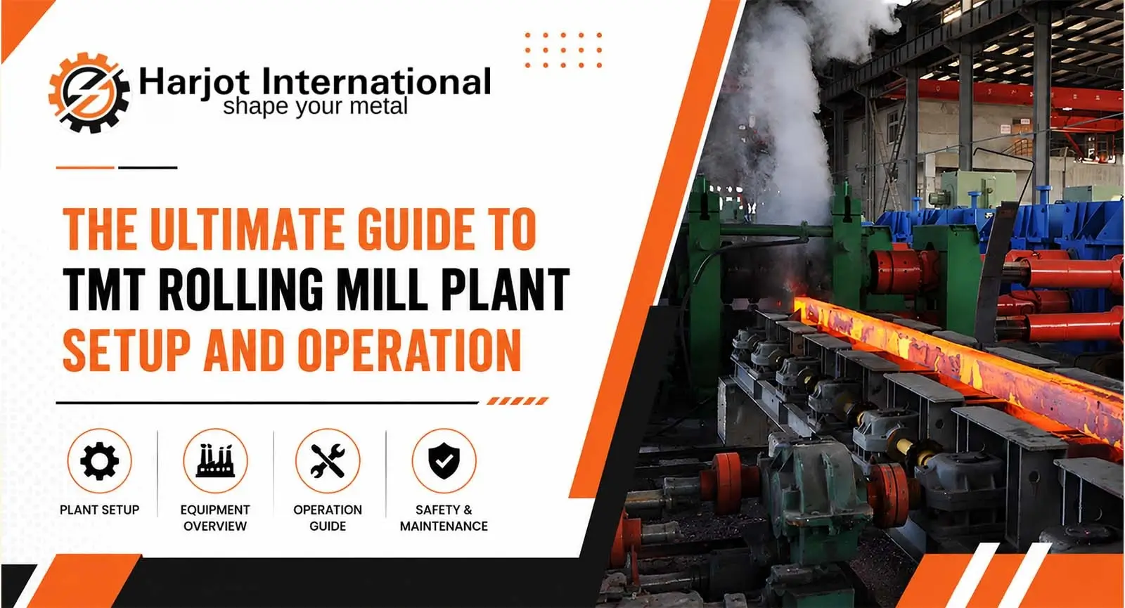 TMT Rolling Mill Plant, Steel Rolling Plant